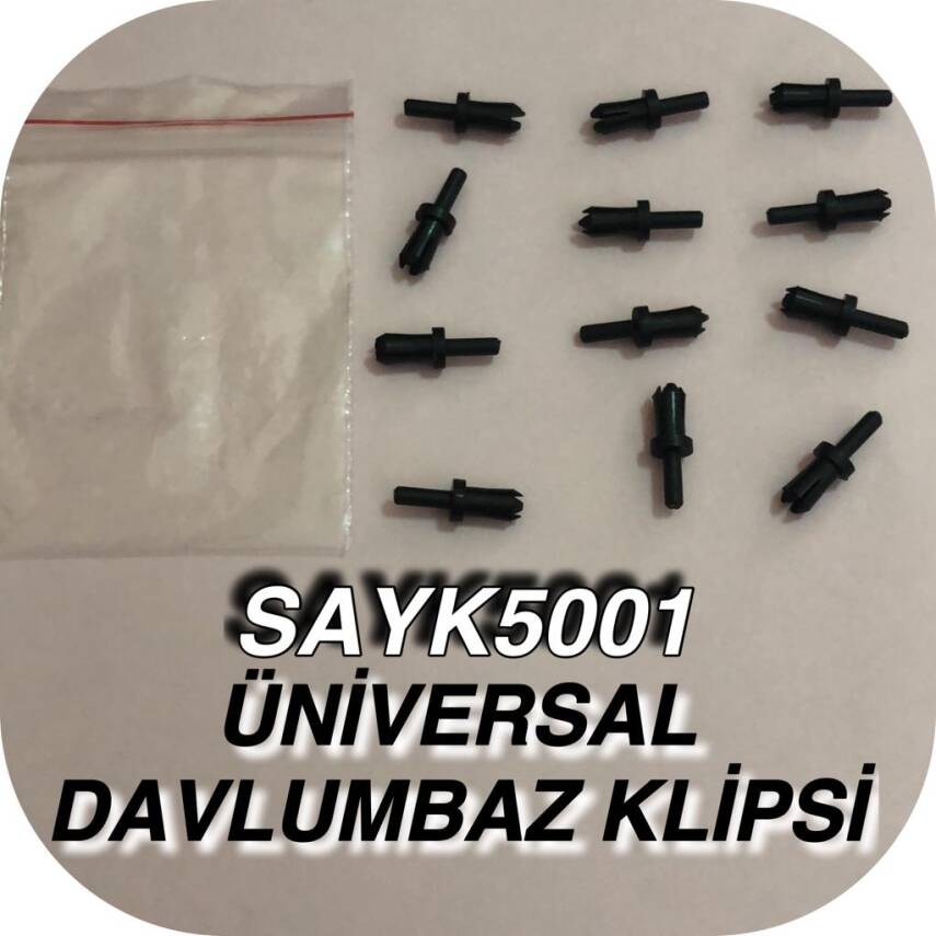 ÜNİVERSAL DÖŞEME KLİPSİ GRİ 10×22,5×21 - 1