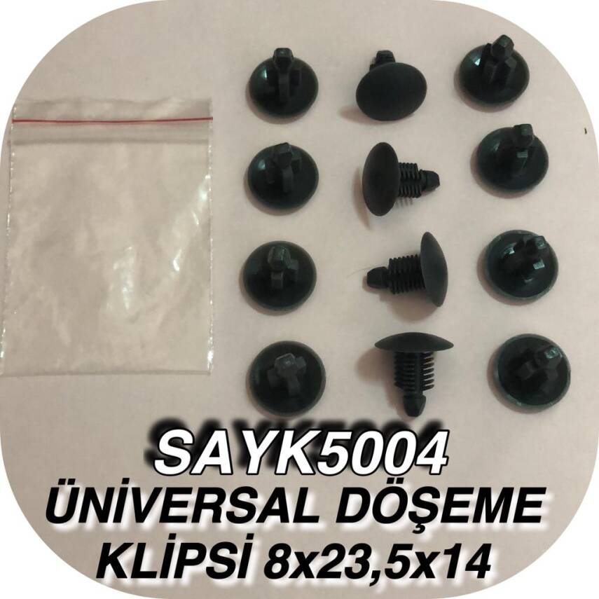 ÜNİVERSAL DÖŞEME KLİPSİ GRİ 7×15×19,5 - 1
