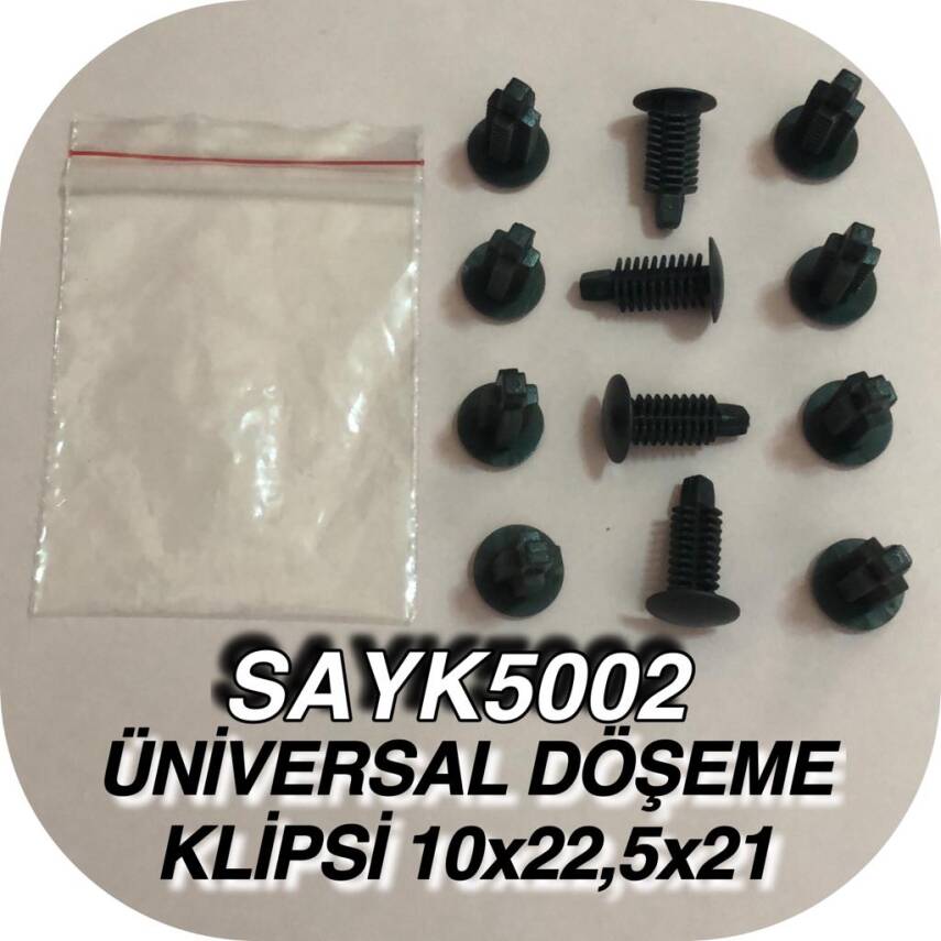 ÜNİVERSAL DÖŞEME KLİPSİ GRİ 9×24×18 - 1