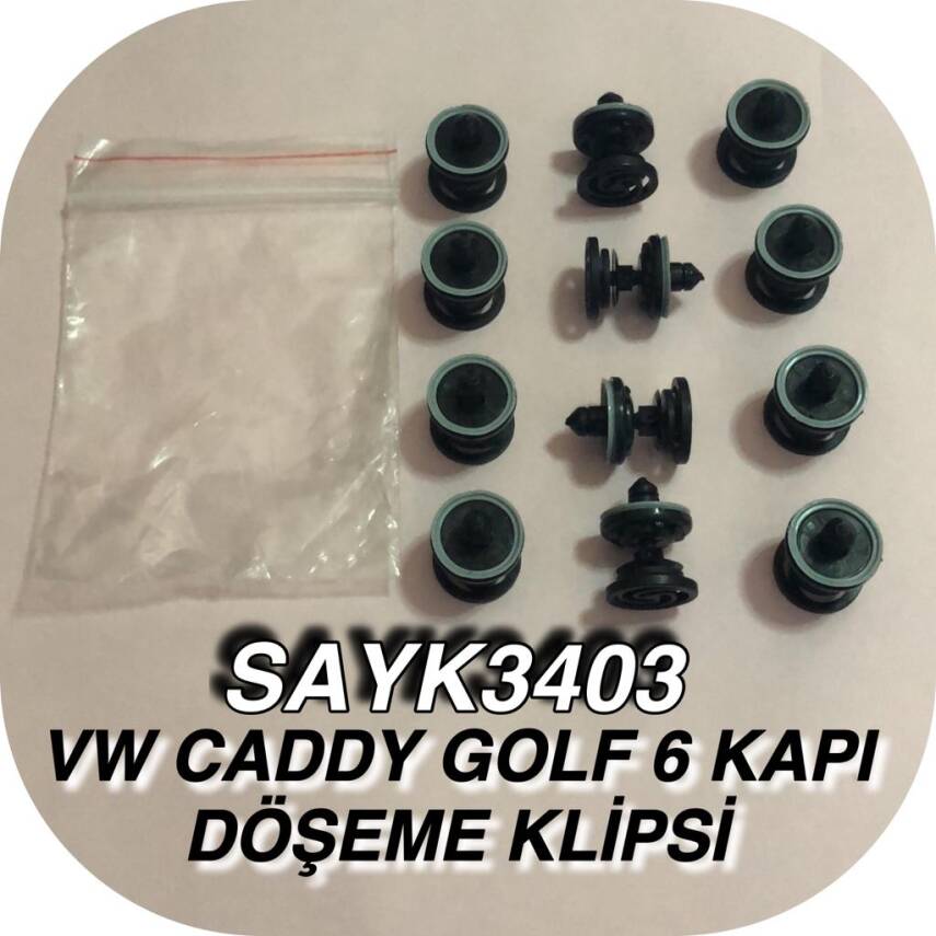 VW AUDİ A3-A4-A6-S4-RS4 KAPI DÖŞEME KLİPSİ - 1