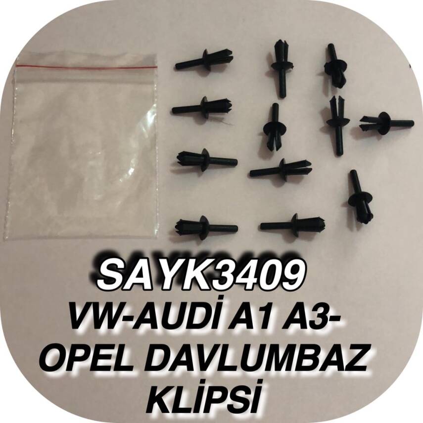 VW SKODA-İBİZA-TOUREG KAPI DÖŞEME KLİPSİ - 1