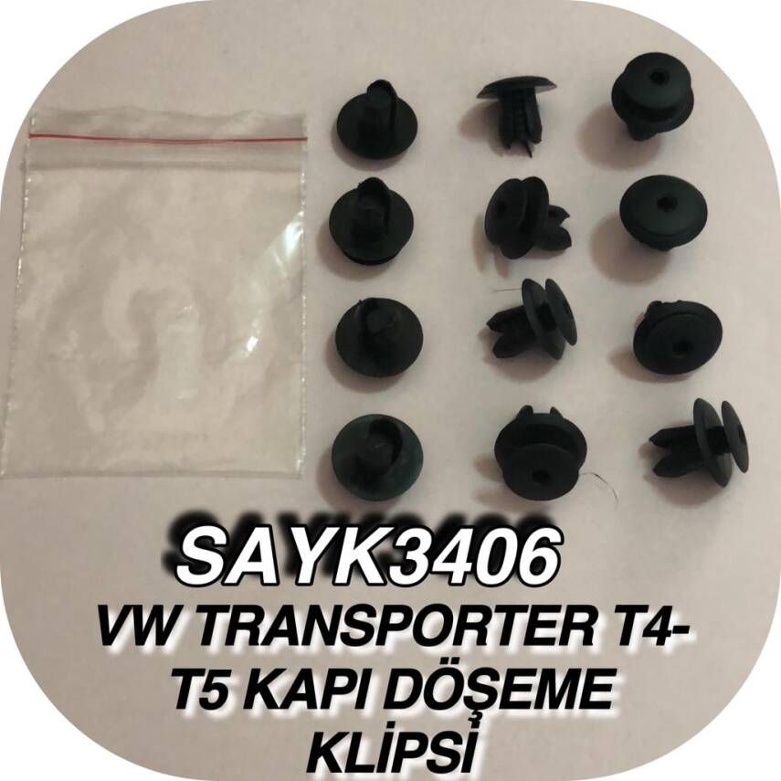 VW T4-T5 KAPI DÖŞEME KLİPSİ AÇIK GRİ - 1